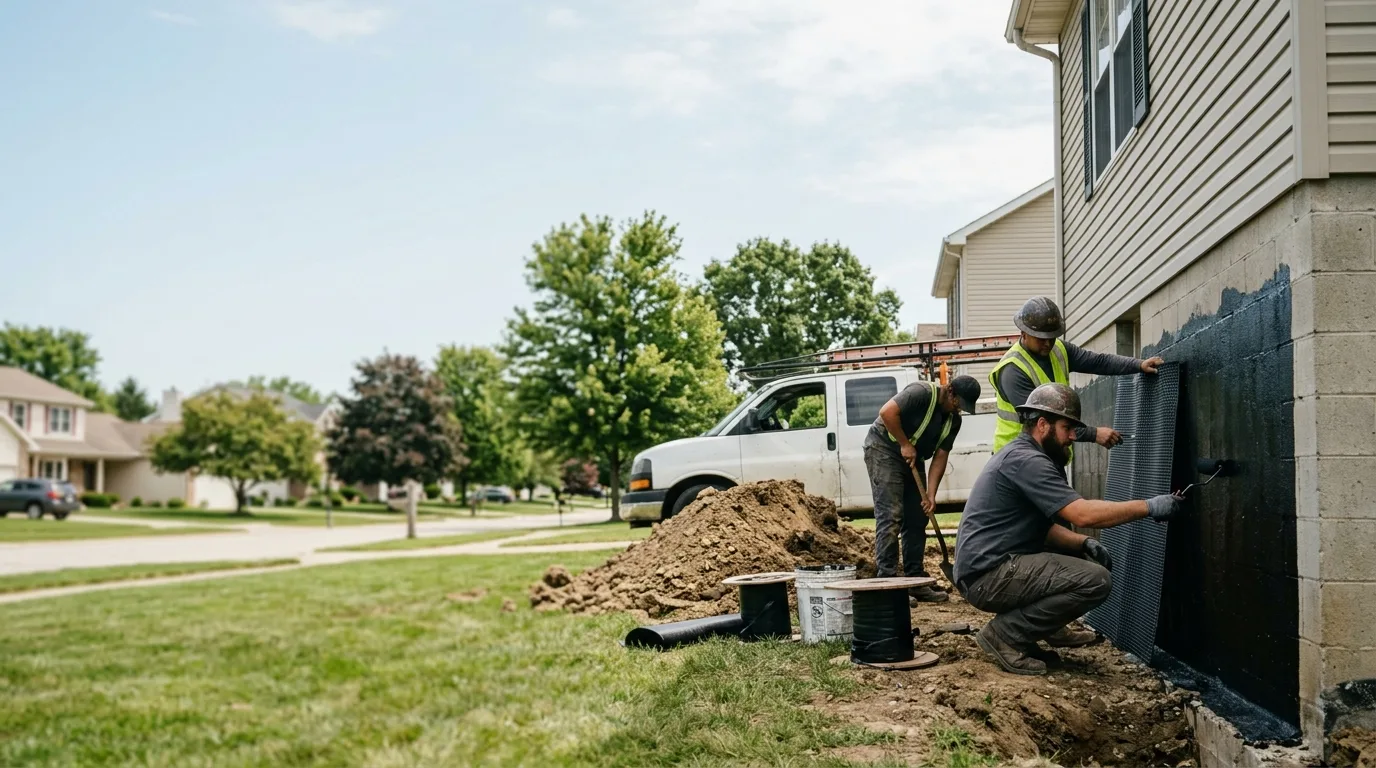 Basement Waterproofing in Greenview, IL near me